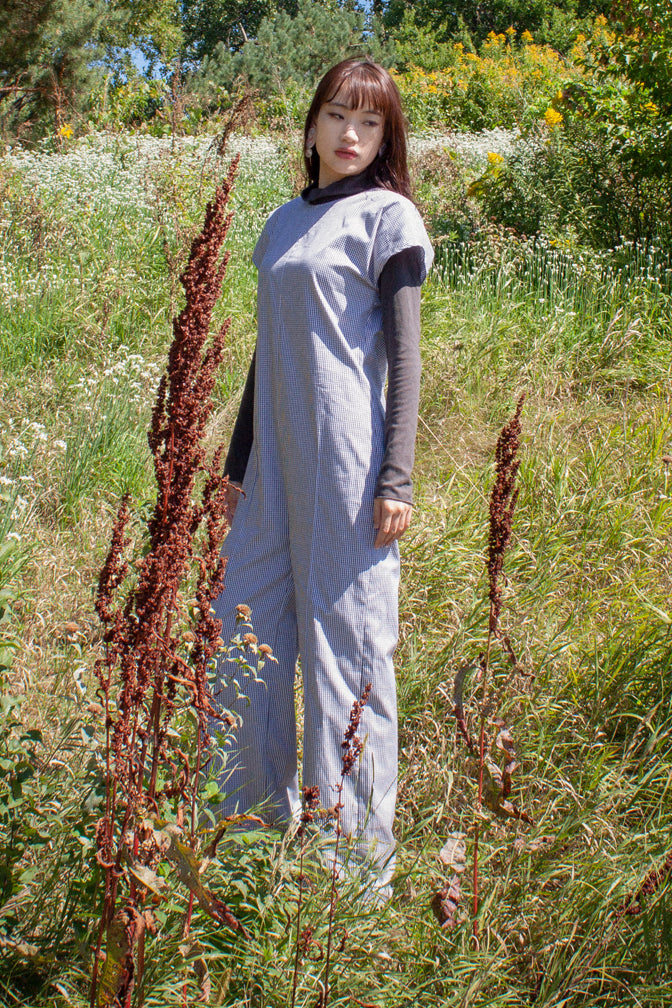 Gingham Jumpsuit
