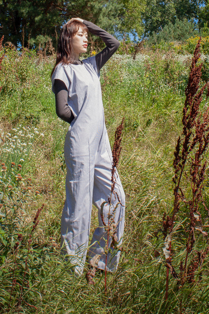Gingham Jumpsuit