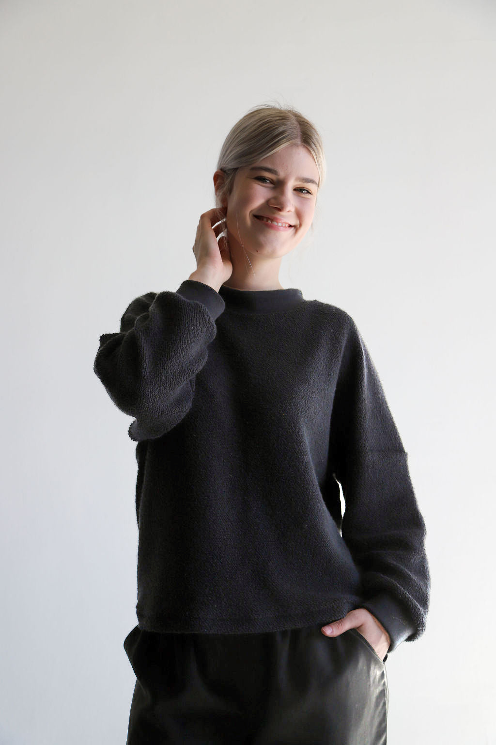 Large Loop Architextural Pullover