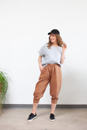 Cropped Tapered Pant