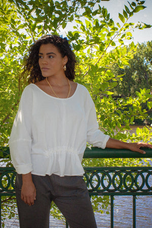 Reversible Gather Blouse