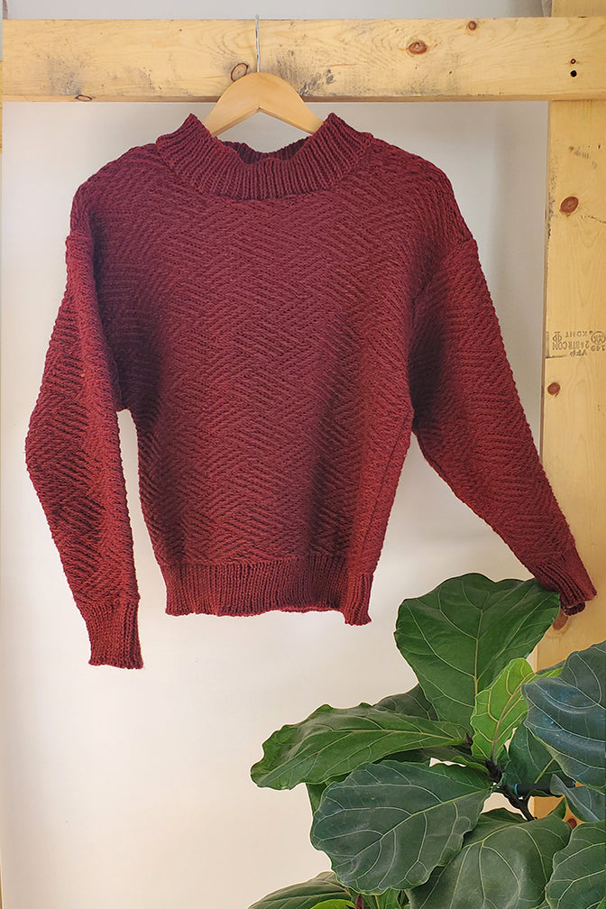 Tuck Stitch Pullover
