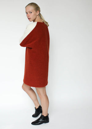 Ripple Wool Dress